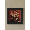Vincent Van Gogh - Fleurs - Doğal Ahşap Çerçeveli Taş Tablo