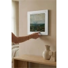 Vincent Van Gogh - Vue de Paris prise de Montmartre - Doğal Ahşap Çerçeveli Taş Tablo