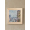 Vincent Van Gogh - View of Paris - Doğal Ahşap Çerçeveli Taş Tablo