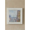 Vincent Van Gogh - View of Paris - Doğal Ahşap Çerçeveli Taş Tablo