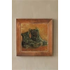 Vincent Van Gogh - A Pair of Shoes - Doğal Ahşap Çerçeveli Taş Tablo