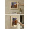 Vincent Van Gogh - The Room - Doğal Ahşap Çerçeveli Taş Tablo