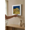 Vincent Van Gogh - The House - Doğal Ahşap Çerçeveli Taş Tablo