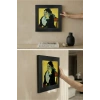 Vincent Van Gogh - Madame Ginouxen Arlesienne - Doğal Ahşap Çerçeveli Taş Tablo