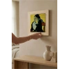 Vincent Van Gogh - Madame Ginouxen Arlesienne - Doğal Ahşap Çerçeveli Taş Tablo