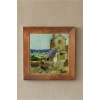 Vincent Van Gogh - The Old Mill - Doğal Ahşap Çerçeveli Taş Tablo