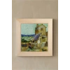 Vincent Van Gogh - The Old Mill - Doğal Ahşap Çerçeveli Taş Tablo