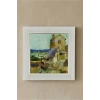 Vincent Van Gogh - The Old Mill - Doğal Ahşap Çerçeveli Taş Tablo
