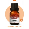 Amber Esansiyel Uçucu Koku Yağı Buhurdanlık Yağı Difüzör Esansı Küre 10ml