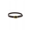 Kadın Gold Oval Tokalı Kemer Günlük Pantolon Elbise Kemeri