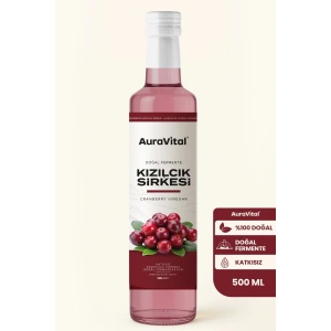 Kızılcık Sirkesi Doğal Fermantasyon 500 ml