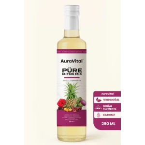 Püre Detox Mix 250 ml (ANANAS, ENGİNAR, HİBİSKUS, ALIÇ VE KİRAZ KARIŞIMI)