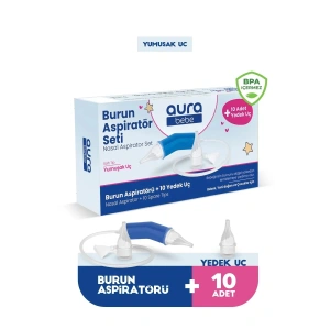 Bebek Burun Aspiratörü ve 10 Adet Yedek Uç