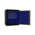 LUXURY WATCH WINDER PLATINUM SAFE (WP-600 SERIES / BLACK - NAVY BLUE
