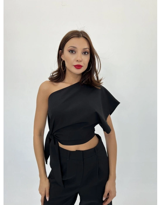 4643 BLUZ-SİYAH