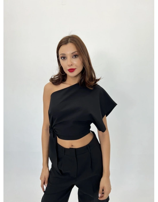 4643 BLUZ-SİYAH