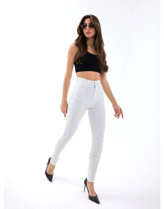6489 PANTOLON-BEYAZ