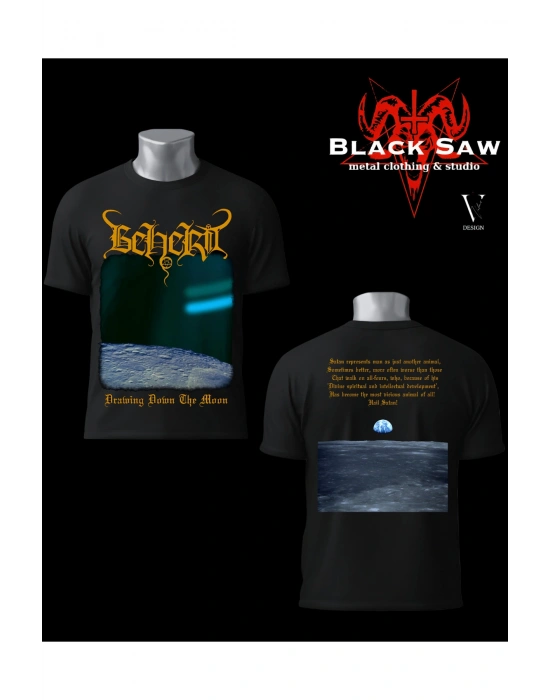 Beherit Drawin Down The Moon Black Metal Tshirt