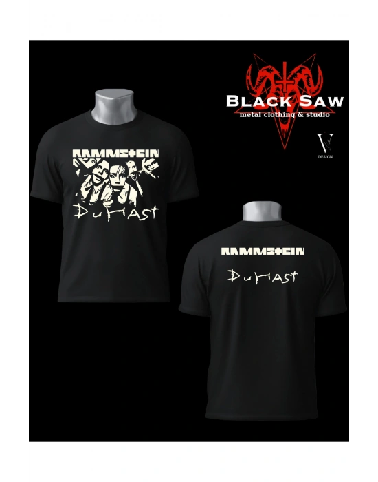 Rammstein Du Hast Metal Tshirt