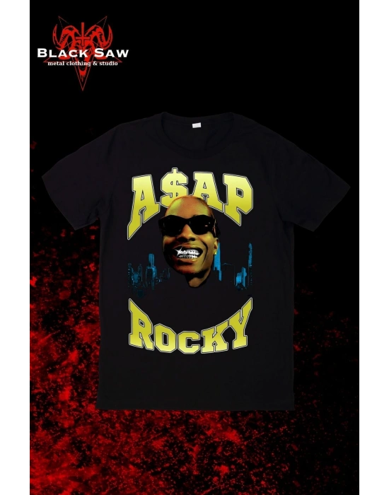 ASAP ROCKY Desenli Tshirt