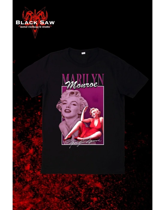 Marilyn Monroe Baskılı Tshirt Valens