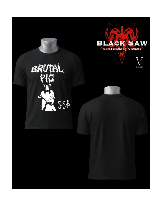 Brutal Pig Slam Death Metal Tshirt