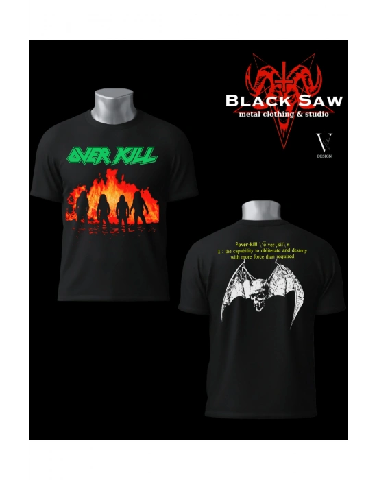 Overkill Thrash Metal Tshirt