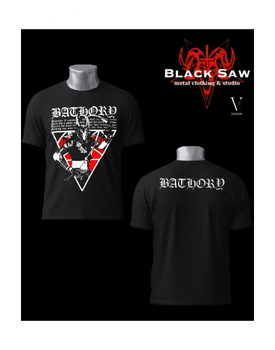 Bathory Reaper Black Metal Tshirt