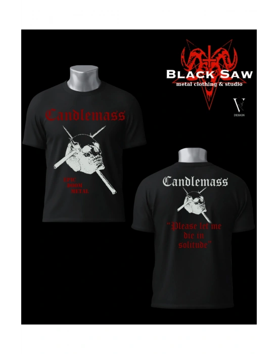 Candlemass Solitude Doom Metal Tshirt