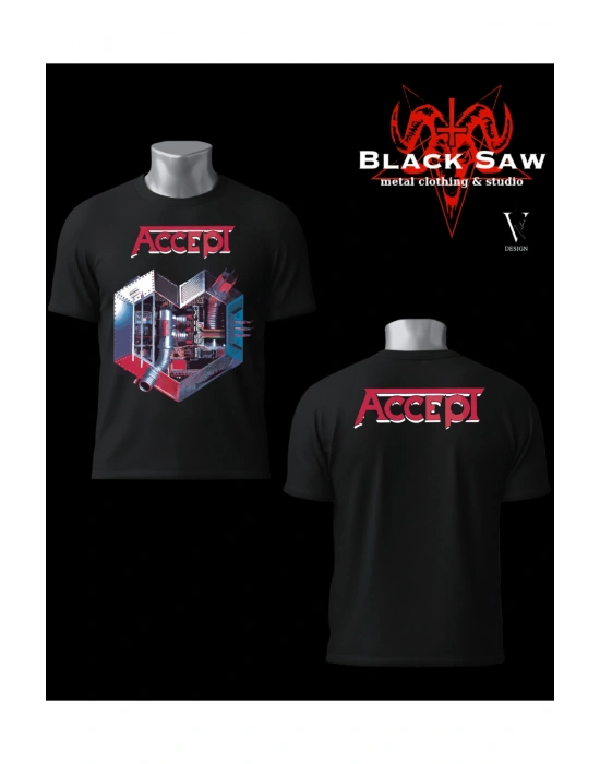 Accept Metal Of Heart Heavy Metal Tshirt