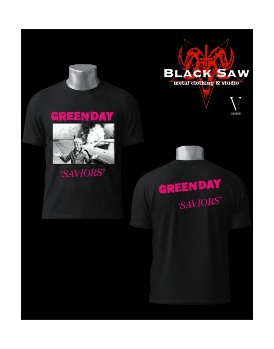 Green Day Saviors Punk Tshirt