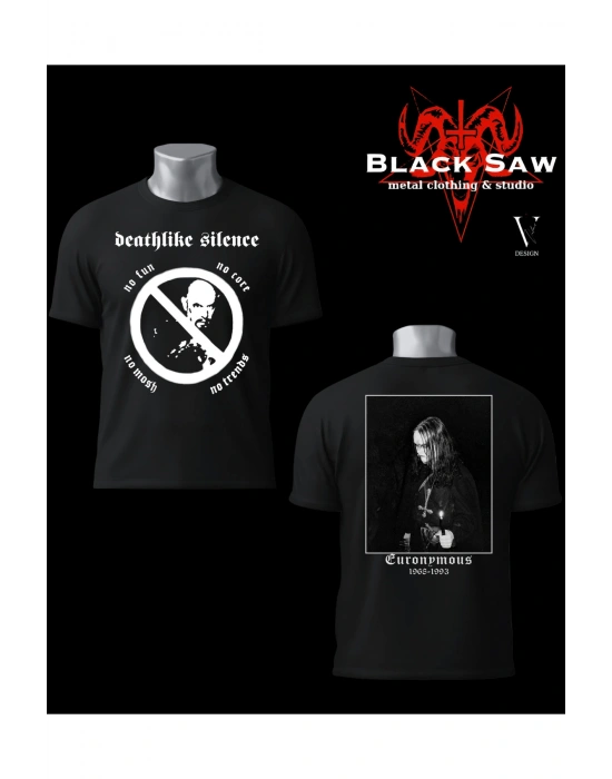 Mayhem Black Metal Deathlike Silence Tshirt