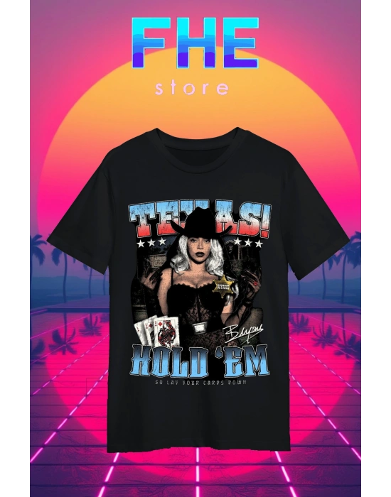 Beyonce Texas Hold Em Up Tshirt