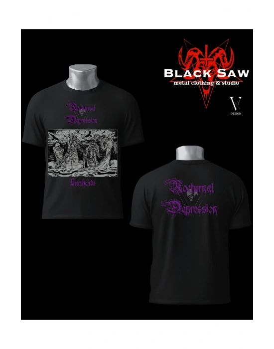 Nocturnal Depression DSBM Black Metal TShirt