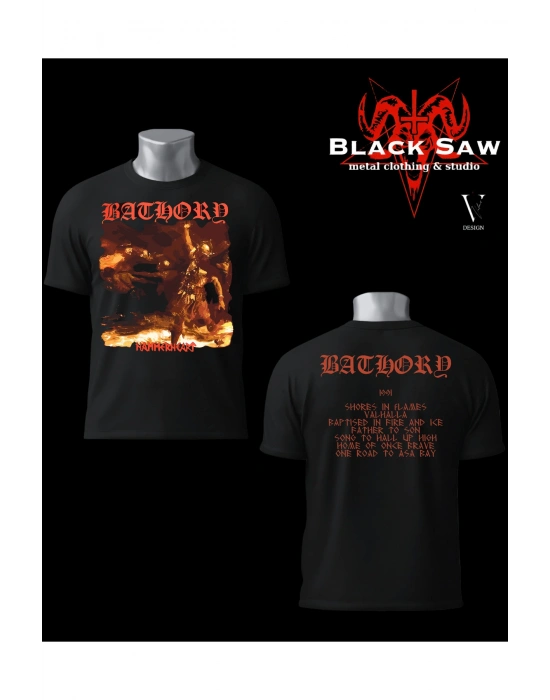 Bathory Hammerheart Black Metal Tshirt