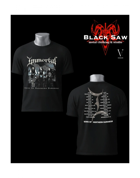 Immortal Black Metal Tshirt