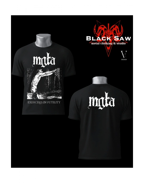 Mgla Exercises In Futility Black Metal Tshirt