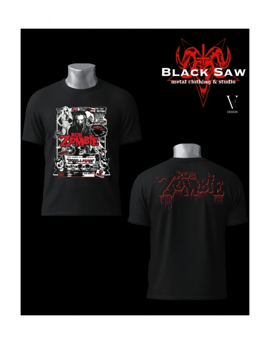 Rob Zombie Heavy Metal Nu Metal Grup Tshirti