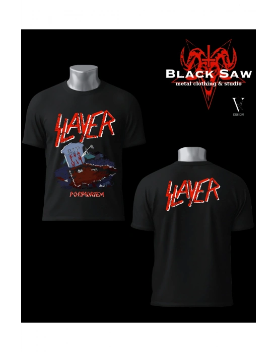 Slayer PostMortem Thrash Metal Grup Tshirti