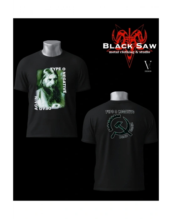 Type O Negative Dead Again Gothic Metal Tshirt