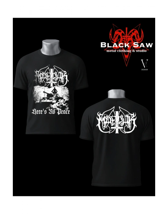 Marduk Heres No Peace Black Metal Grup Tshirt