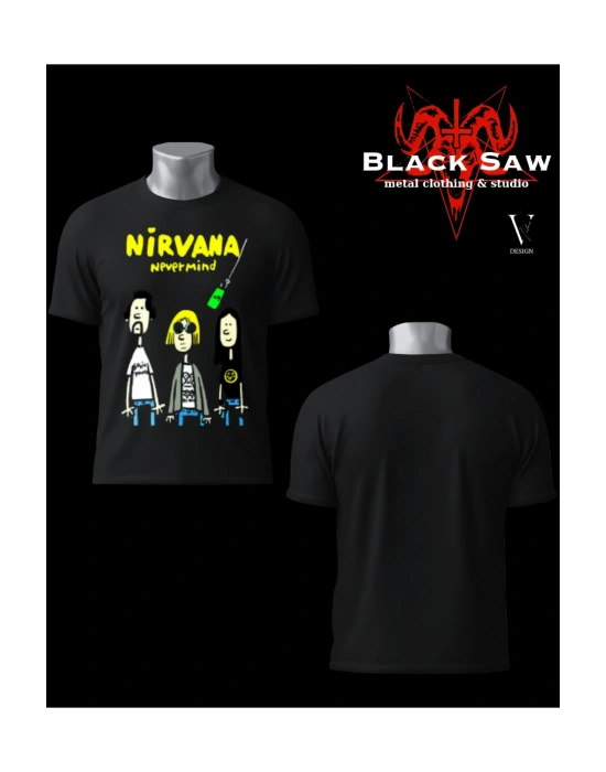 Nirvana Nevermind Grunge Tshirt