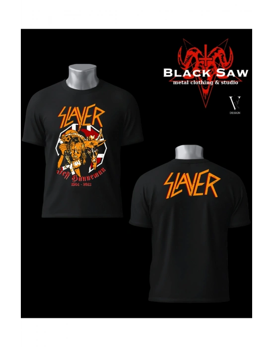 Slayer Hanneman  Heavy Metal Thrash Metal Tshirt