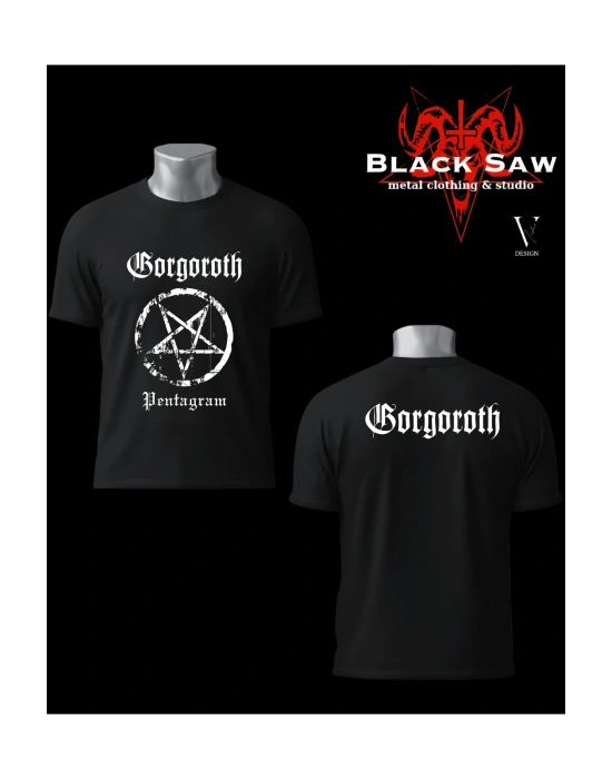Gorgoroth Pentagram Black Metal Tshirt