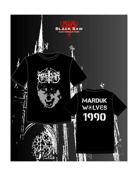 Marduk Siyah Metal Tişörtü