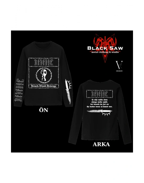 Revenge Black Metal Longsleeve