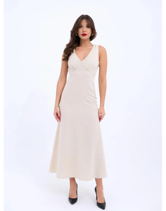 7124 ELBİSE-BEJ