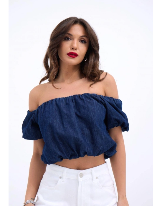 7341 CROP-MAVİ