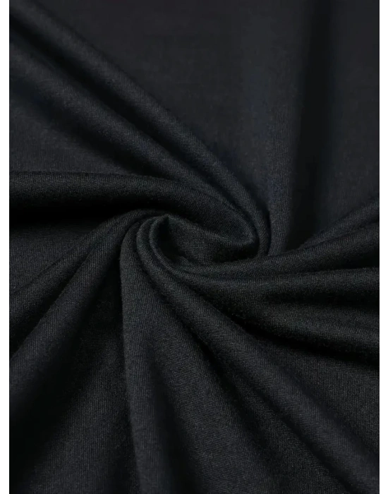 Baskılı Oversize Bisiklet Yaka T-shirt - Siyah