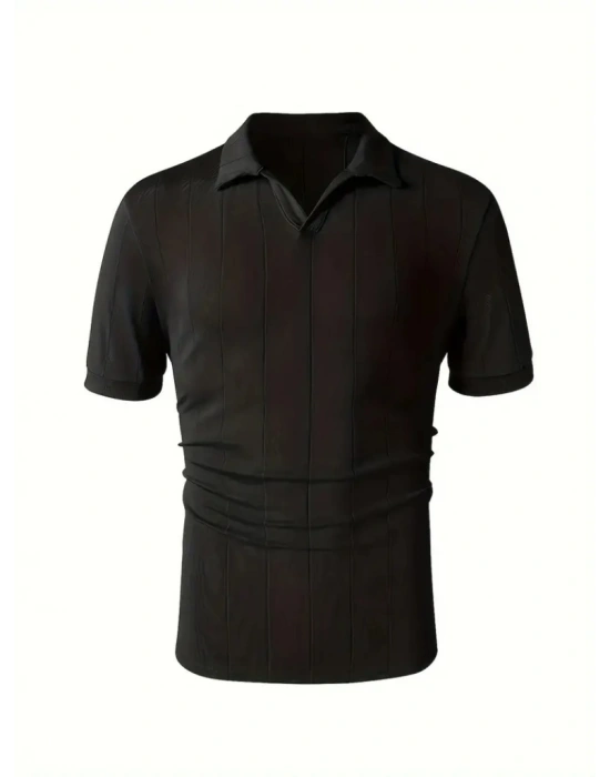 Erkek Kısa Kollu Polo Yakalı Triko Tshirt